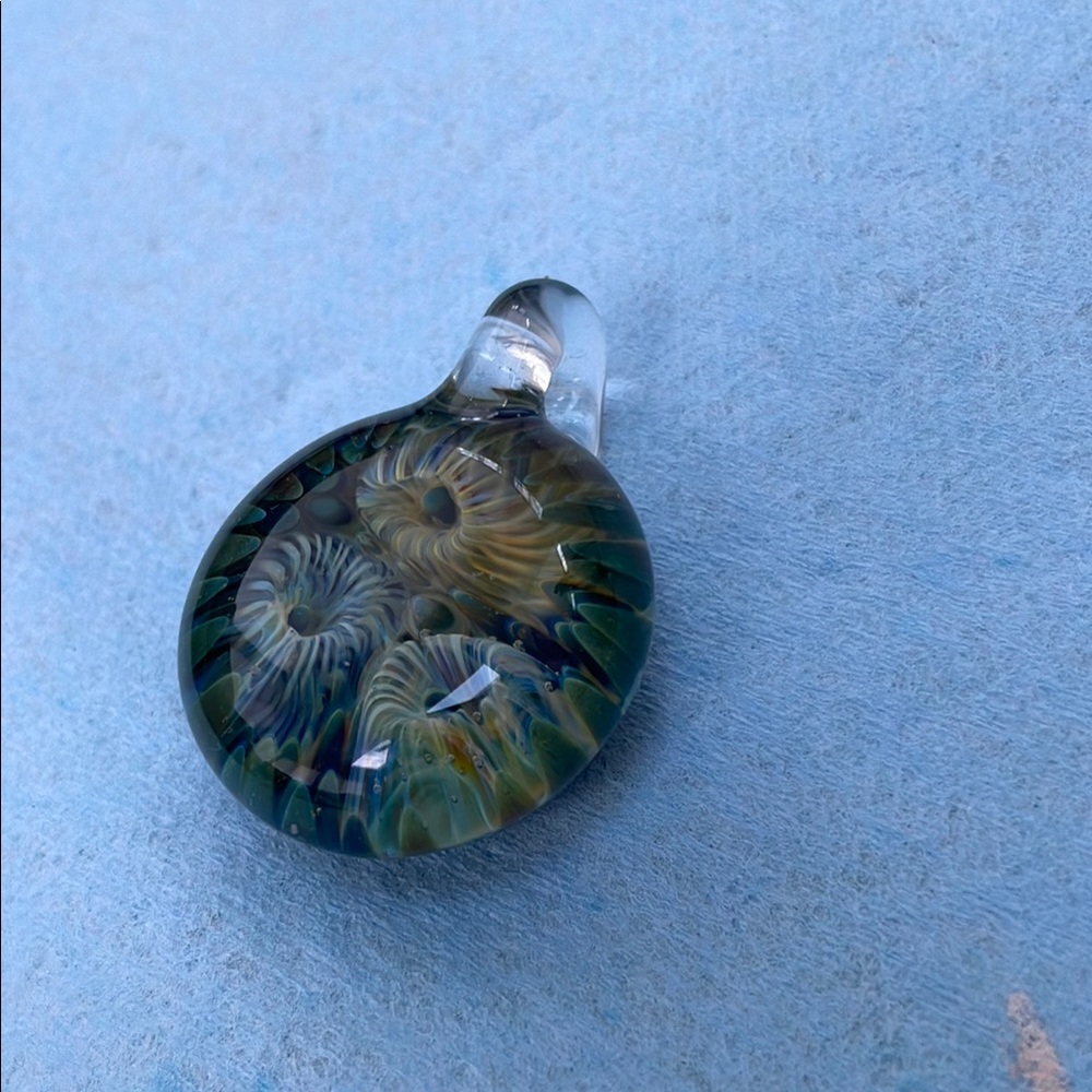 Sergio Vettori 2011 Handcrafted Glass Pendant